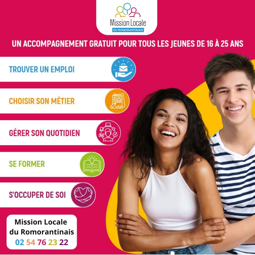 Accompagnement Mission Locale Jeunes de 16 à 25 ans